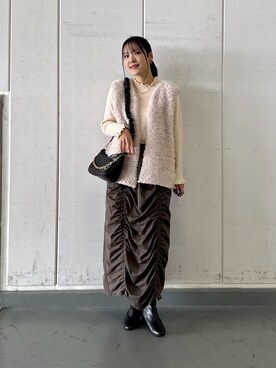 REINAさん(レディース・162cm)の秋コーディネート