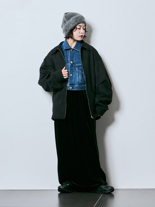 FAUX SUEDE VOLUME ジャケット（ブルゾン）｜CITYSHOP（シティー