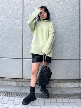 maoさん（レディース・158cm）の冬コーディネート