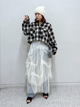 maoさん（レディース・158cm）の秋コーディネート