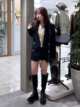 「FREE'S MART（フリーズマート）のアイテム」を使った、maoさん（レディース・158cm）の秋コーディネート