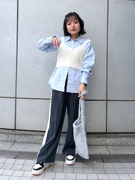 maoさん（レディース・158cm）の冬コーディネート