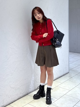 「FREE'S MART（フリーズマート）のアイテム」を使った、maoさん（レディース・158cm）の秋コーディネート