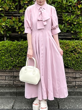 「Lamoa（ラモア）のアイテム」を使った、niaaccountさん（レディース・152cm）の夏コーディネート