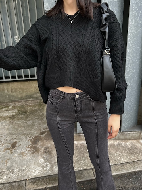 追跡発【関税込】セザンヌ 美脚効果 ハイウエスト デニム パンツ 追跡発【関税込】セザンヌ 美脚効果 ハイウエスト デニム パンツ