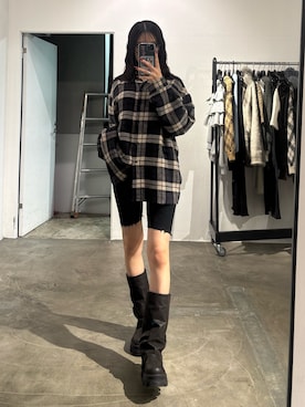 佐藤百華さん（レディース・165cm）の秋コーディネート