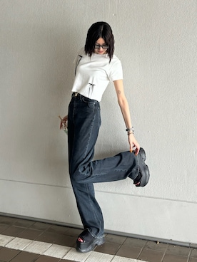 佐藤百華さん（レディース・165cm）の夏コーディネート