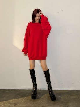 佐藤百華さん(レディース・165cm)の秋コーディネート