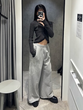 佐藤百華さん（レディース・165cm）の冬コーディネート