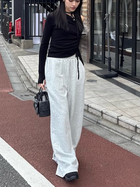 佐藤百華さん(レディース・165cm)の春コーディネート