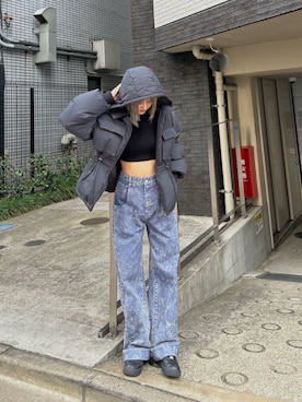 佐藤百華さん(レディース・165cm)の秋コーディネート