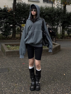 佐藤百華さん(レディース・165cm)の秋コーディネート