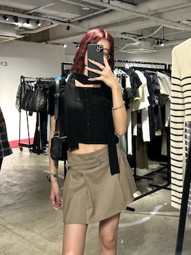 佐藤百華さん（レディース・165cm）の夏コーディネート