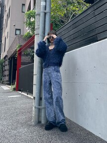 カーディガン 「VEQUM」HAND KNIT CARDIGAN レディース VEQUM カーディガン 「VEQUM」HAND KNIT CARDIGAN レディース