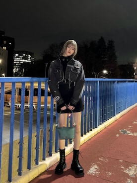 佐藤百華さん（レディース・165cm）の冬コーディネート