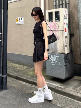 佐藤百華さん（レディース・165cm）の夏コーディネート