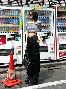 佐藤百華さん（レディース・165cm）の夏コーディネート