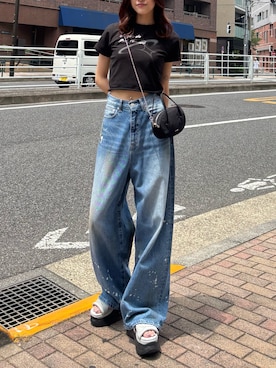 佐藤百華さん(レディース・165cm)の夏コーディネート