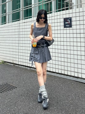 佐藤百華さん（レディース・165cm）の夏コーディネート