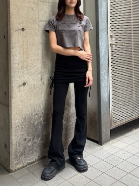 佐藤百華さん(レディース・165cm)の夏コーディネート