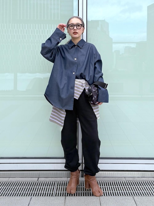 NIKKE TW DENIM SHIRT JACKET