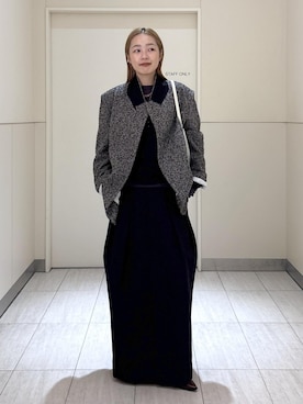 「アイテム（テーラードジャケット）」を使った、muta0629さん（レディース・163cm・20代）の秋コーディネート