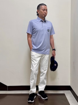 「adabat（アダバット）のアイテム」を使った、いけさん（メンズ・170cm）の夏コーディネート