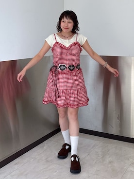 「w closet（ダブルクローゼット）のアイテム」を使った、naoさん（レディース・151cm）の夏コーディネート