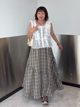 naoさん(レディース・151cm)の夏コーディネート