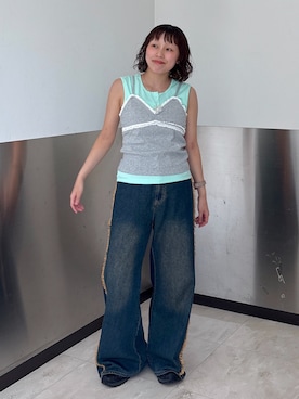 naoさん(レディース・151cm)の夏コーディネート
