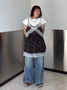 naoさん(レディース・151cm)の夏コーディネート