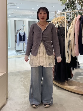 naoさん（レディース・151cm）の春コーディネート