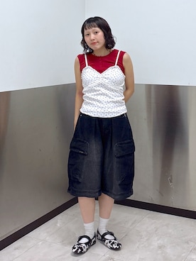 naoさん(レディース・151cm)の夏コーディネート