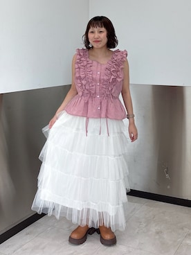 naoさん(レディース・151cm)の夏コーディネート