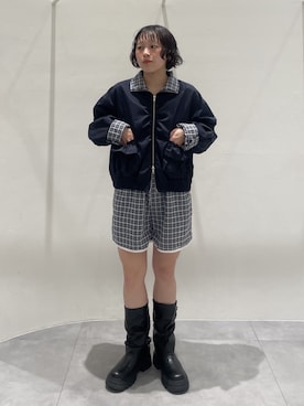 naoさん（レディース・151cm）の春コーディネート