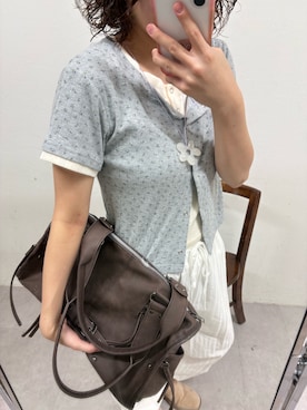 「w closet（ダブルクローゼット）のアイテム（その他パンツ）」を使った、naoさん（レディース・151cm）の夏コーディネート