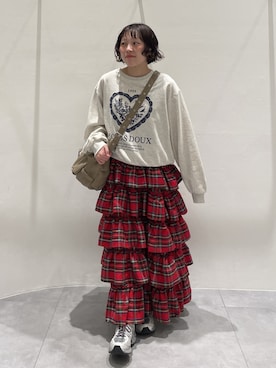 naoさん（レディース・151cm）の春コーディネート