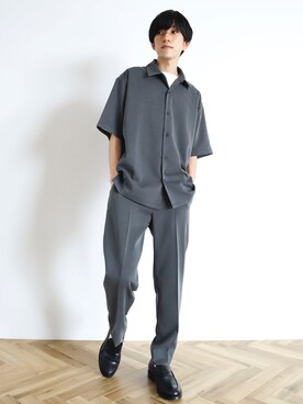 西村航さん（メンズ・176cm）の夏コーディネート