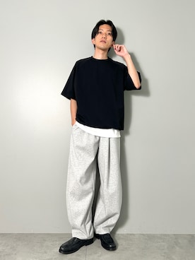 「CRAFT STANDARD BOUTIQUE（クラフトスタンダードブティック）のアイテム」を使った、西村航さん（メンズ・177cm）の春コーディネート