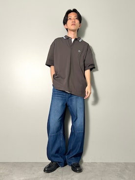 「CRAFT STANDARD BOUTIQUE（クラフトスタンダードブティック）のアイテム」を使った、西村航さん（メンズ・177cm）の春コーディネート