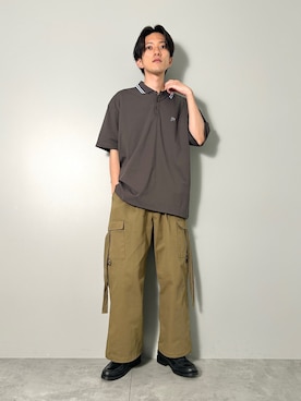 「CRAFT STANDARD BOUTIQUE（クラフトスタンダードブティック）のアイテム」を使った、西村航さん（メンズ・177cm）の春コーディネート