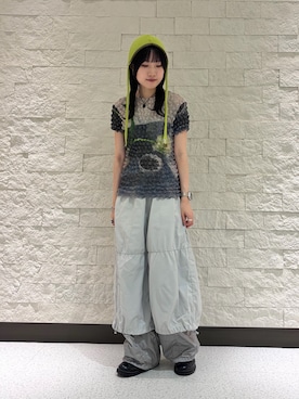 「JEANASIS（ジーナシス）のアイテム」を使った、nono さん（レディース・155cm）の秋コーディネート