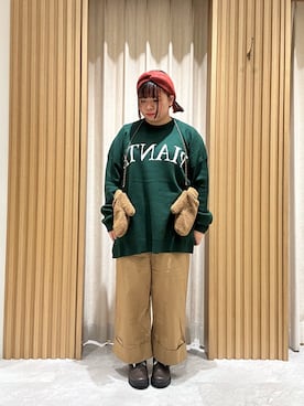 かわさき ゆうみさん（レディース・149cm）の秋コーディネート