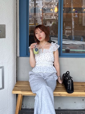 「アイテム（パンツ）」を使った、misakiさん（レディース・157cm・20代）の夏コーディネート