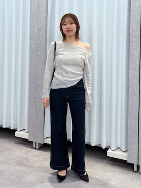 「FREE'S MART（フリーズマート）のアイテム（パンプス）」を使った、misakiさん（レディース・157cm）の夏コーディネート