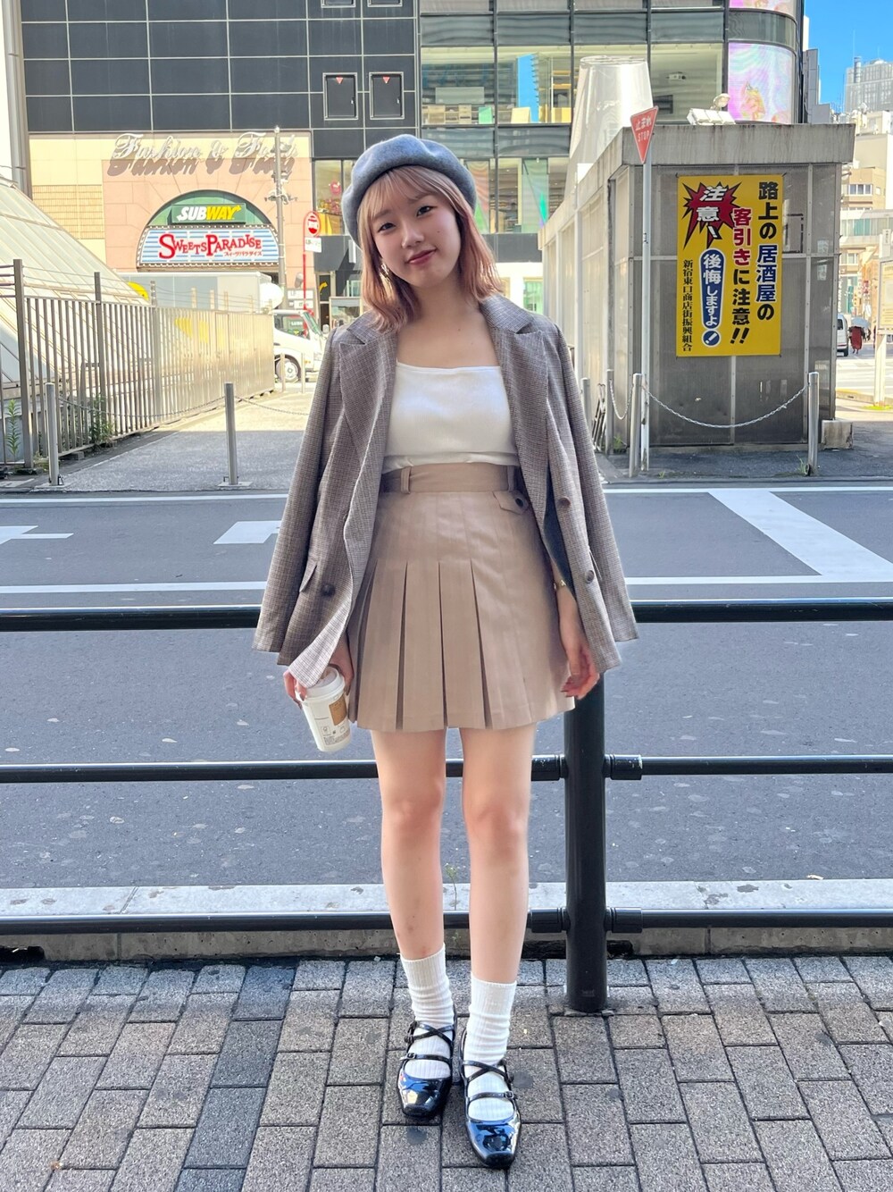 ◇プリーツミニスカートを使った人気ファッションコーディネート