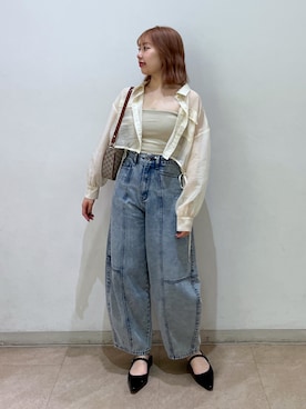 misakiさん（レディース・157cm）の夏コーディネート