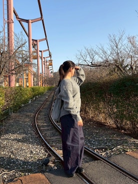 ひなさん（レディース・156cm）の春コーディネート