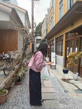 「sedacle（セダクル）のアイテム」を使った、ひなさん（レディース・156cm）の冬コーディネート