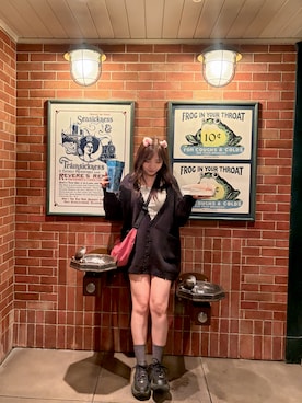 「Figments（フィグメンツ）のアイテム」を使った、りりらてさん（レディース・156cm）の秋コーディネート